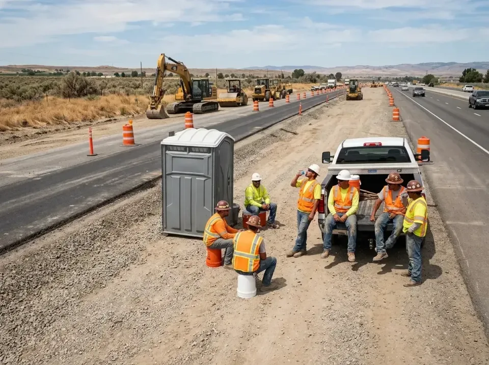 highway-road-construction-crew-007 — frequently asked questions, Porta Potty and Restroom Rentals in Stepney, CT